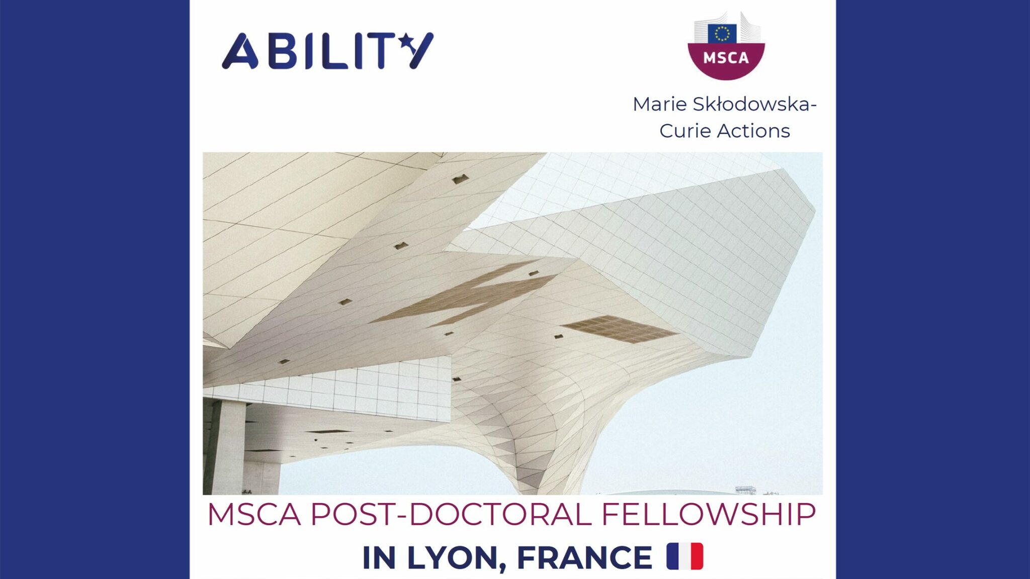 Bourses Postdoctorales Marie Sklodowska-Curie 2026 (Entièrement financées)